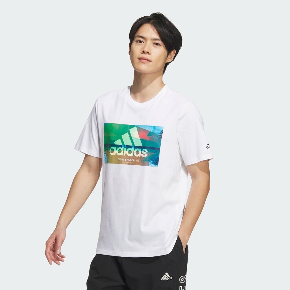 

Футболка Adidas [Worn by JO1 member Keigo Sato] M OCEAN T-shirt, белый