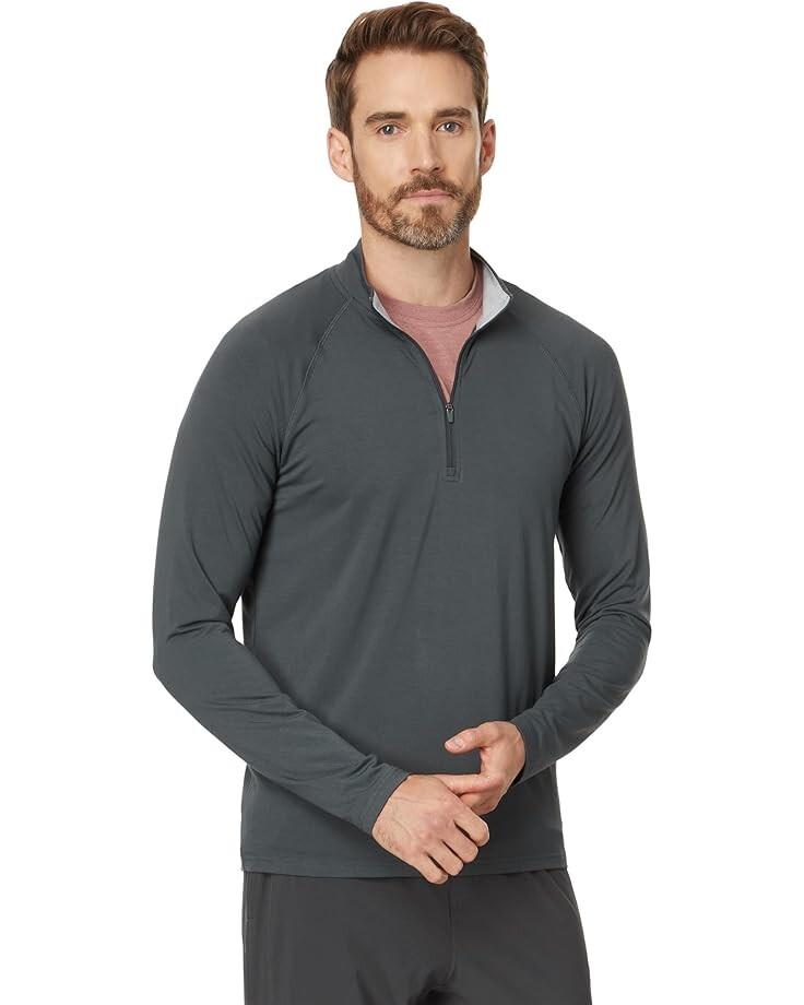 

Толстовка Free Fly Bamboo Flex Quarter Zip, цвет Black Sand