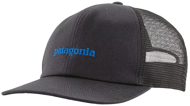 

Свободная шляпа дальнобойщика Patagonia, цвет Text Logo/Ink Black