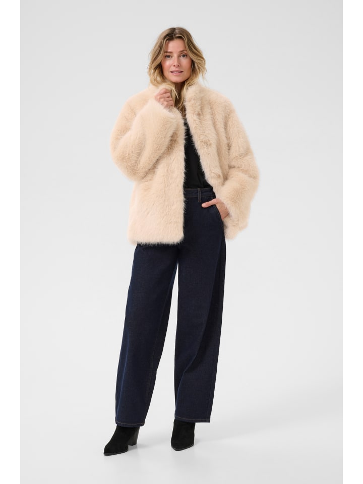 

Куртка CRFrimia свободного кроя в цвете Nature Animal Cream