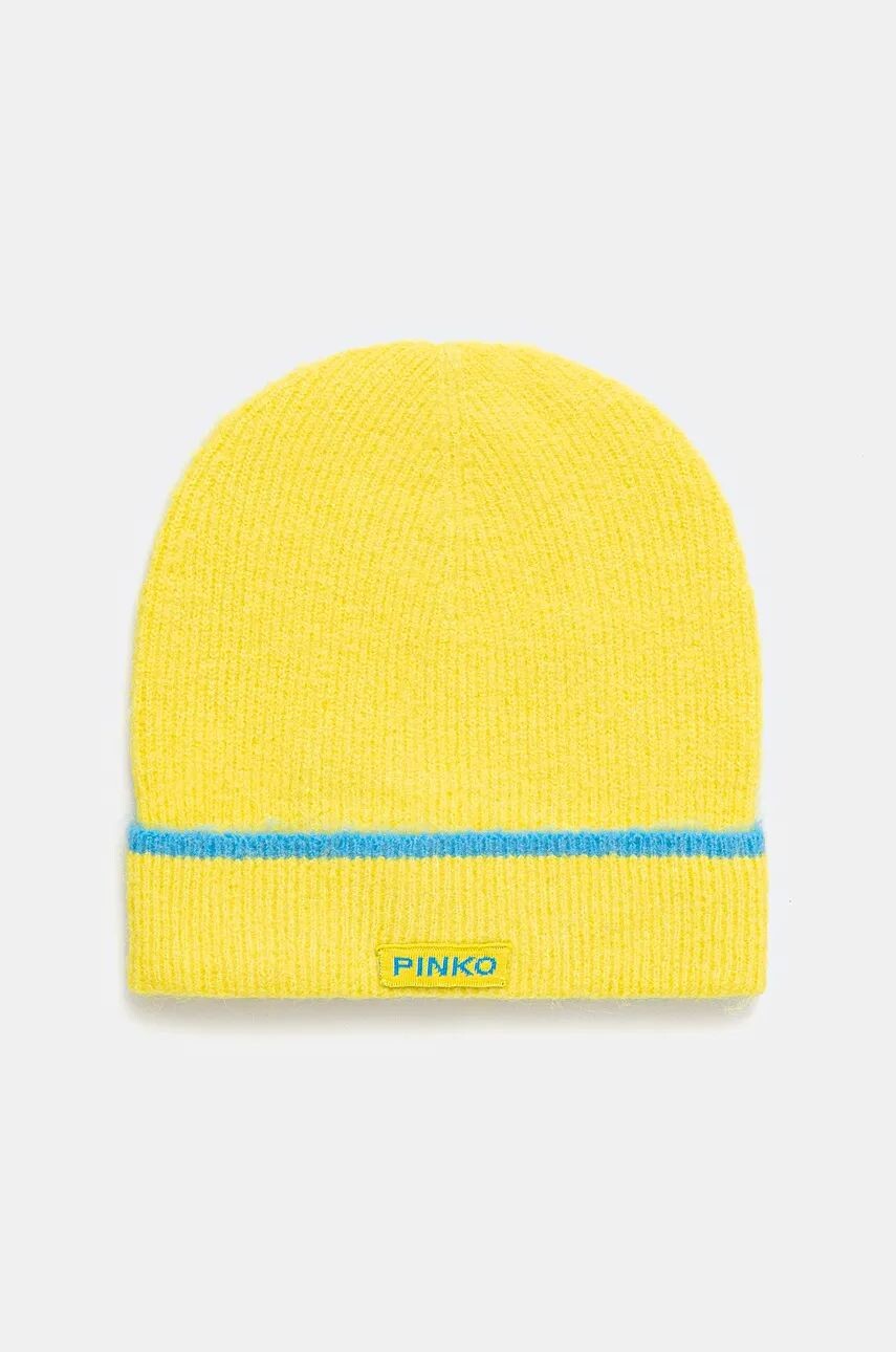 

Кепка Pinko из смесовой шерсти, желтый