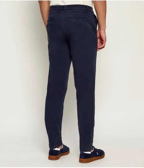 Брюки чинос H-Kane1 modern fit Boss, темно-синий — фото 4