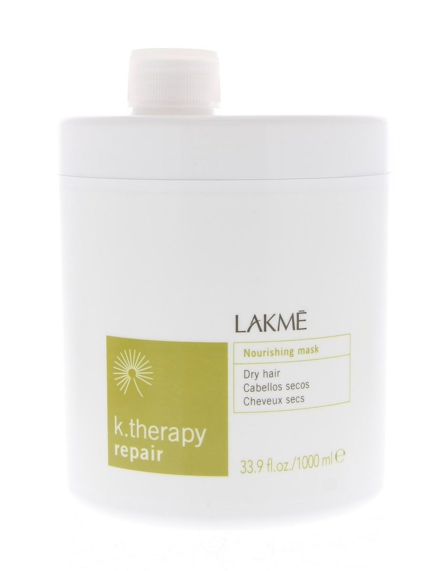 Lakme, K.Therapy Repair Питательная маска с мгновенным питательным и увлажняющим эффектом, 1000 мл — фото 2