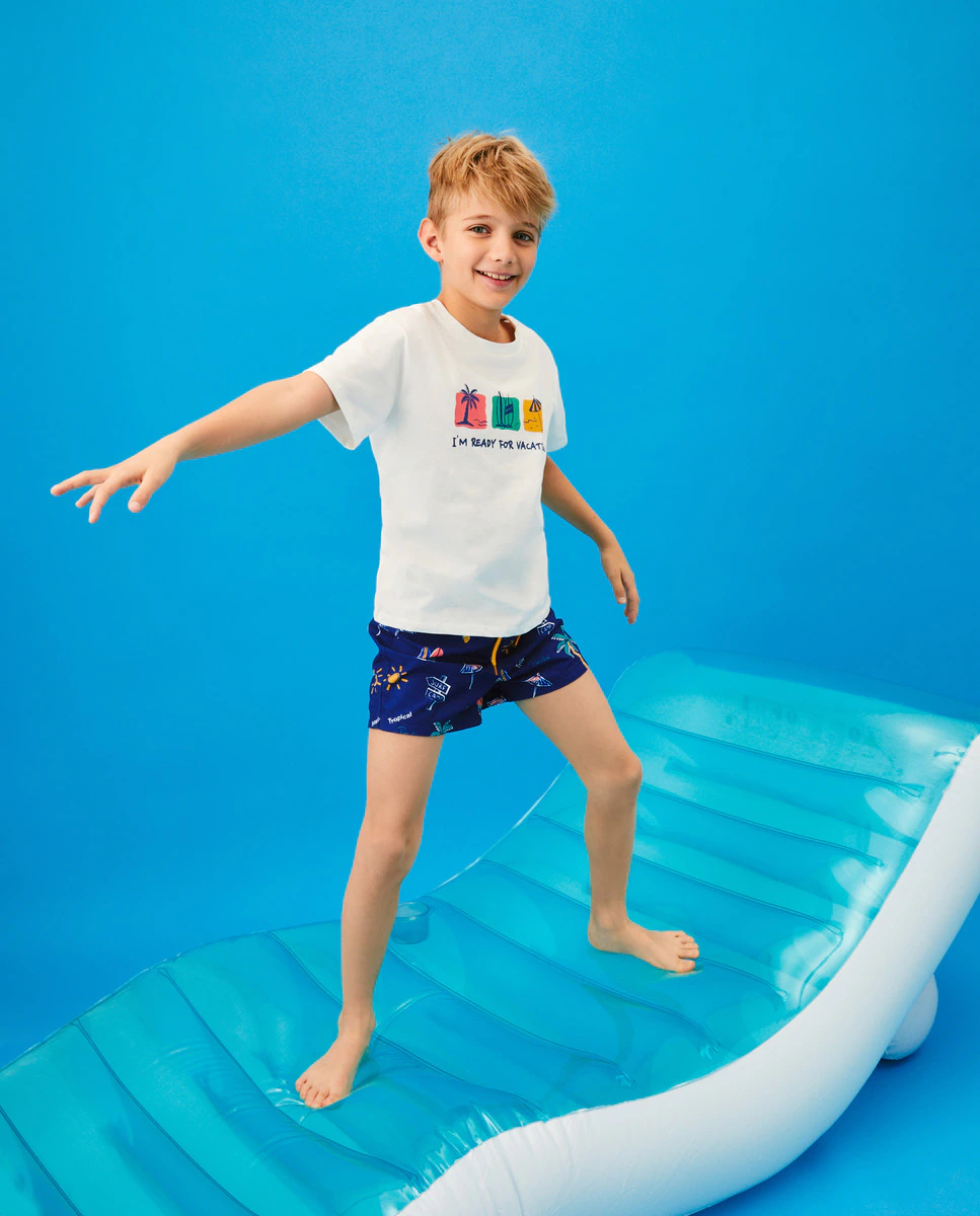 

Шорты-бермуды для мальчиков Kids El Corte Inglés, тёмно-синий