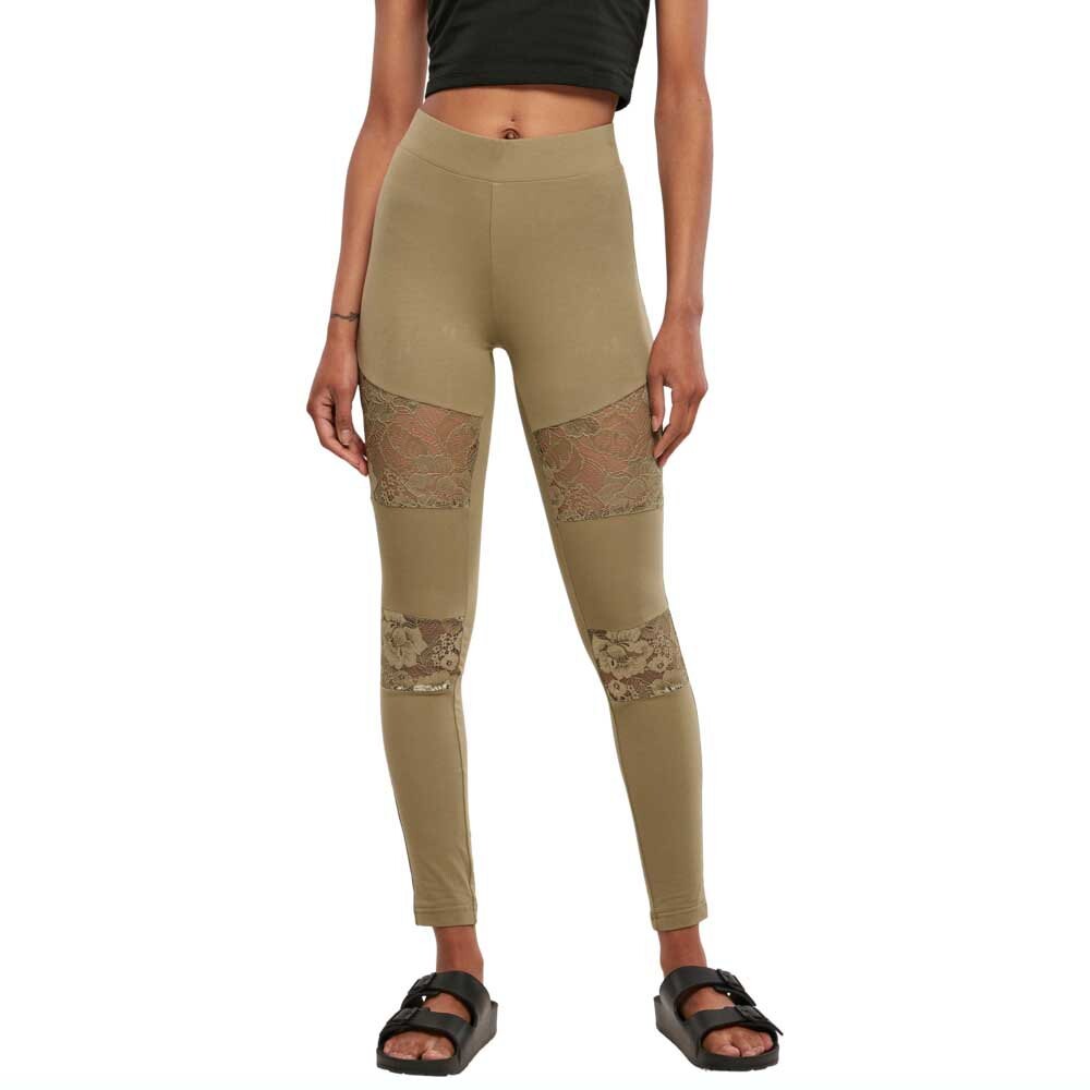 

Леггинсы Urban Classics Inset, зеленый