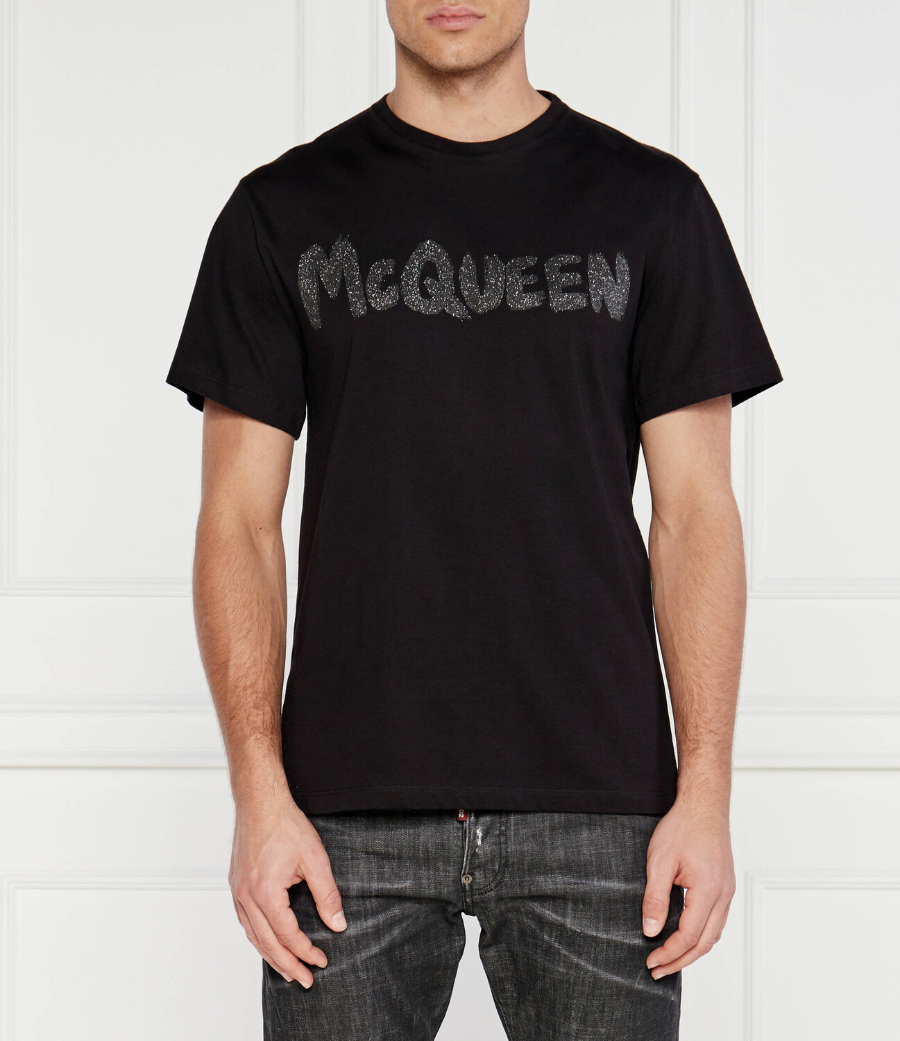 

Футболка Alexander McQueen Regular Fit, черный