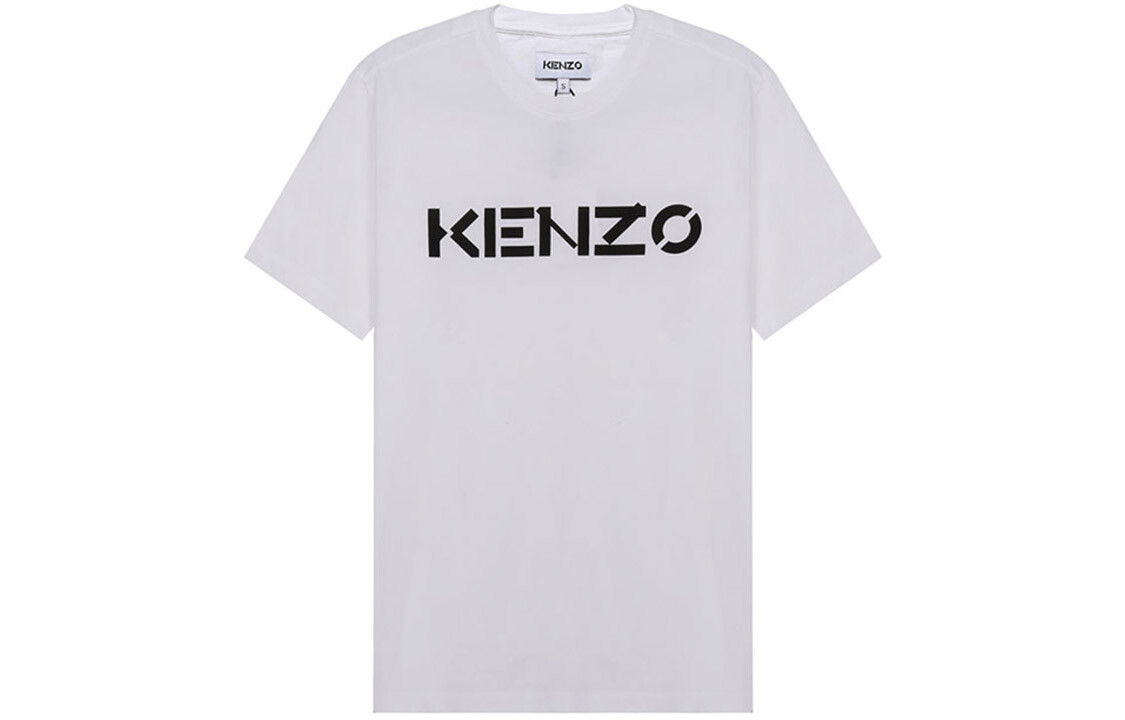 

Футболка с логотипом Letter, мужская, белая Kenzo, белый