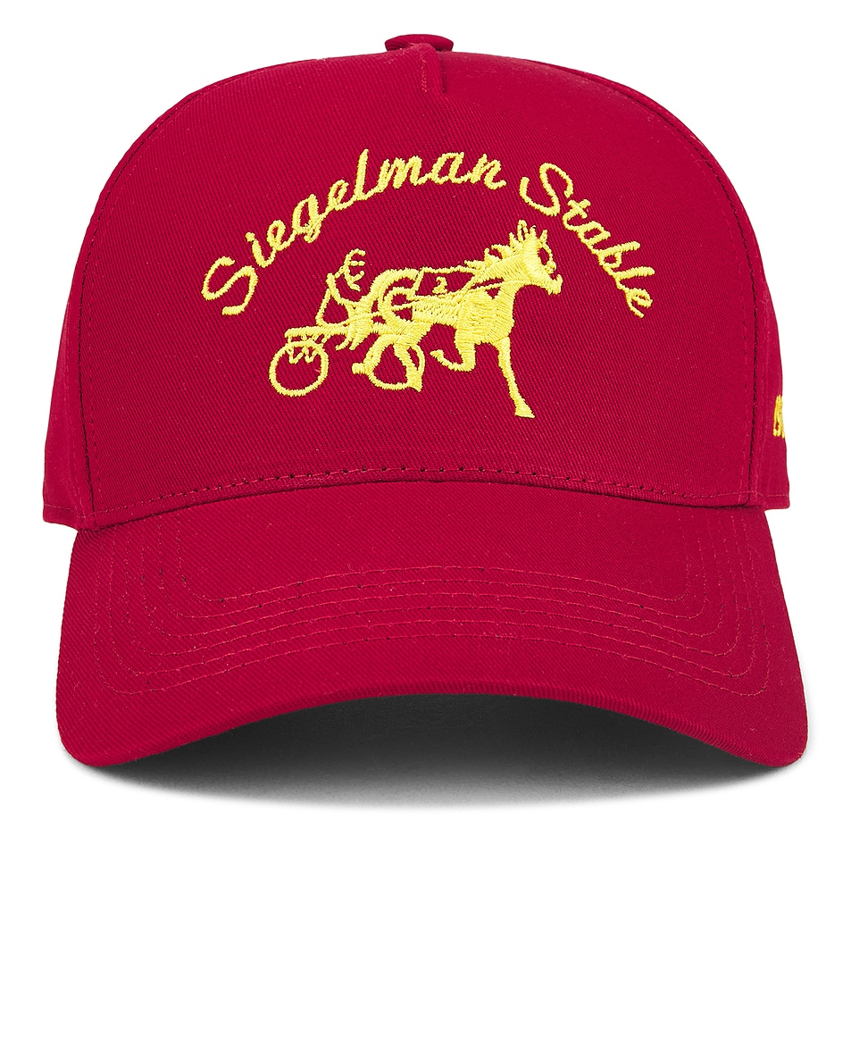

Шляпа Siegelman Stable, Red & Gold