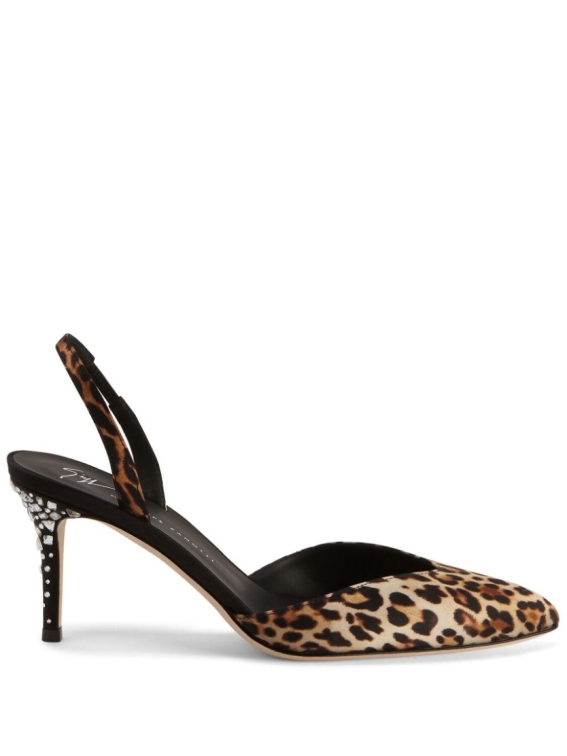 

Giuseppe Zanotti туфли с леопардовым принтом, коричневый