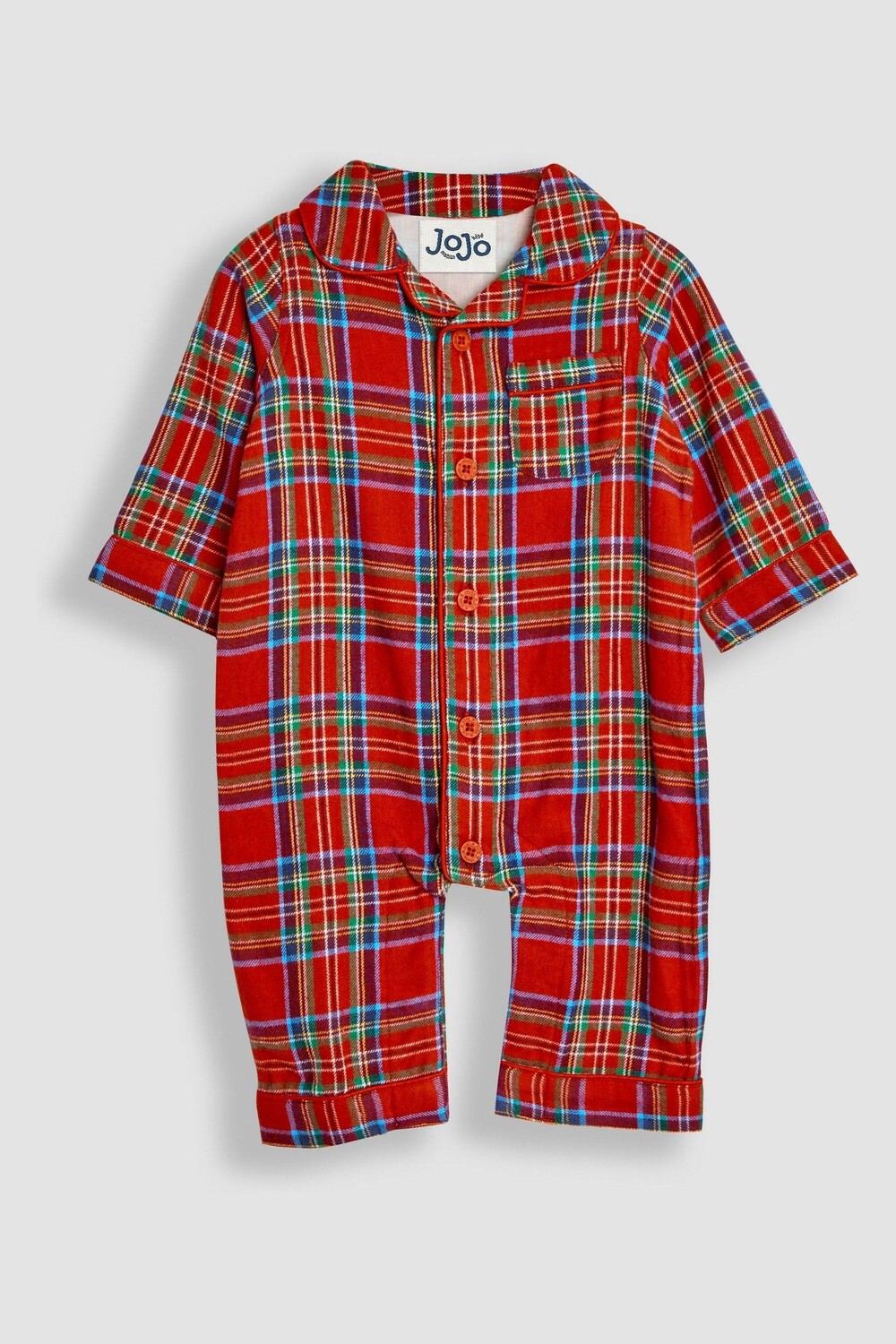 

Пижама из 100% хлопка, все в одном Jojo Maman Bébé, красный