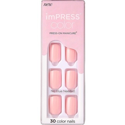 

Набор для гелевых ногтей Impress Color Pick Me Pink с технологией Purefit — включает в себя мини-пилку Prep Pad для кутикулы и 30 накладных ногтей, Kiss