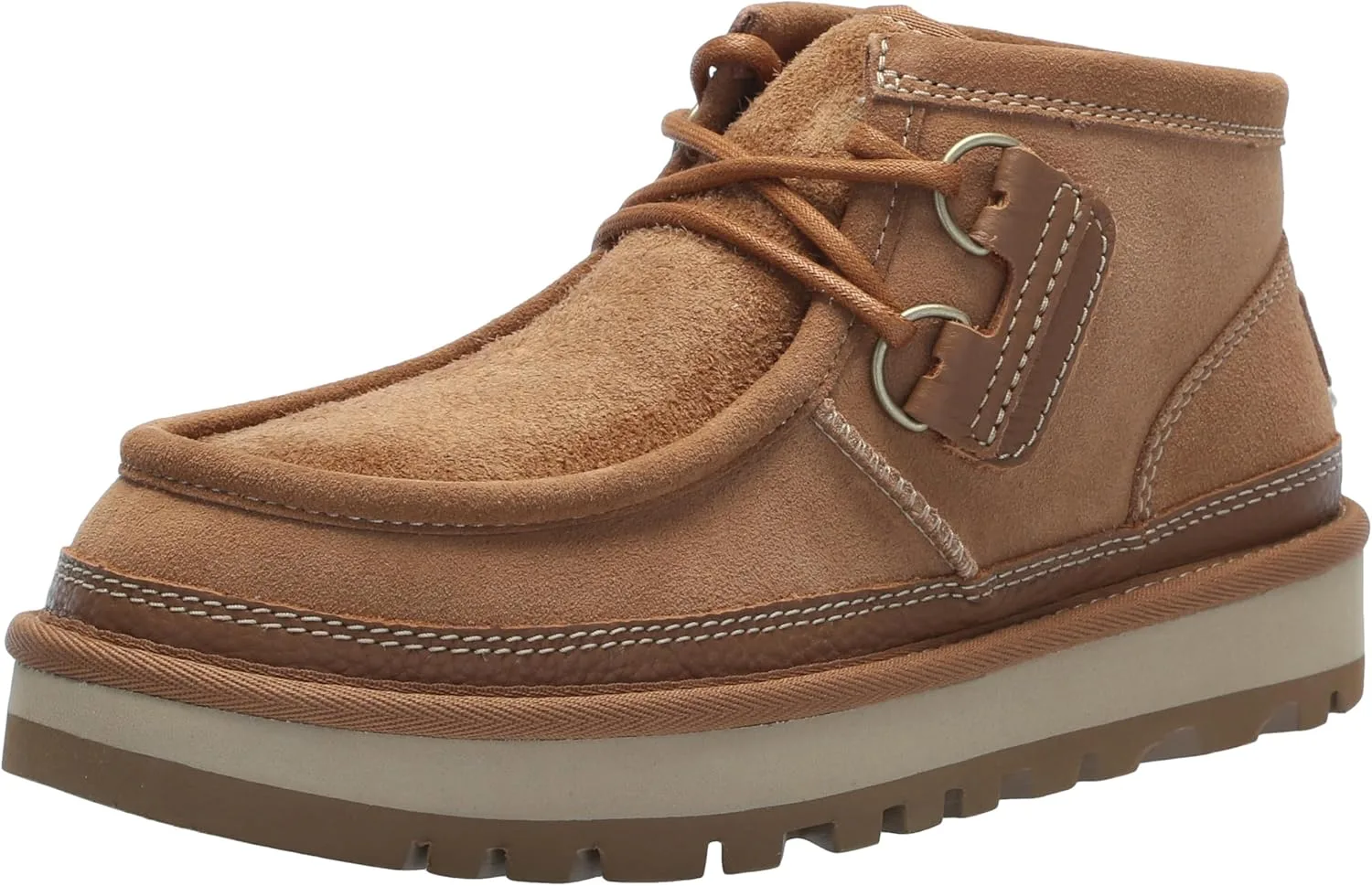 Мужские мокасины UGG Hayden Moc, каштановый