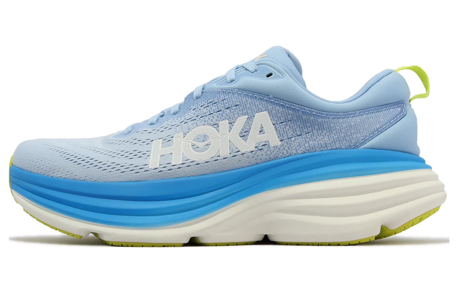 

Кроссовки Bondi 8 'Airy Blue' HOKA ONE ONE, синий/желтый