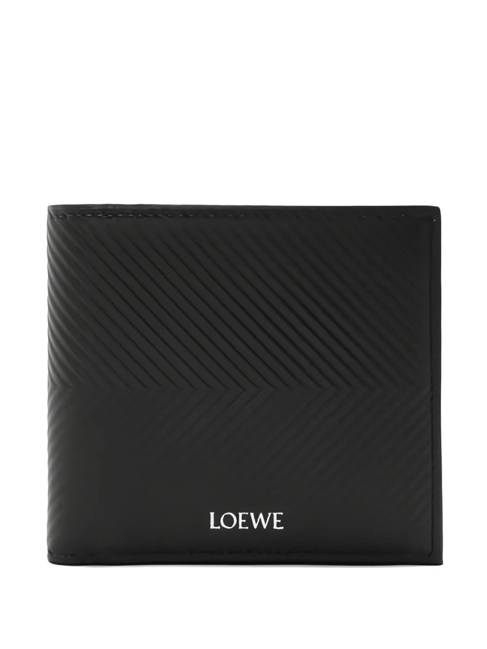 

Складной кожаный кошелек Loewe, черный