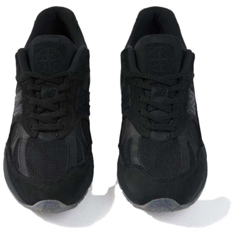 New Balance 991v2 MiUK Stone Island Ghost Pack Black — фото 4
