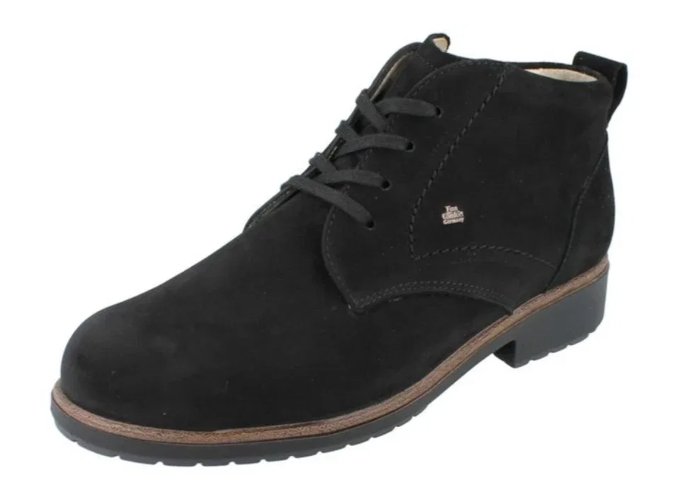 Полуботинки из кожи Finn Comfort, черный