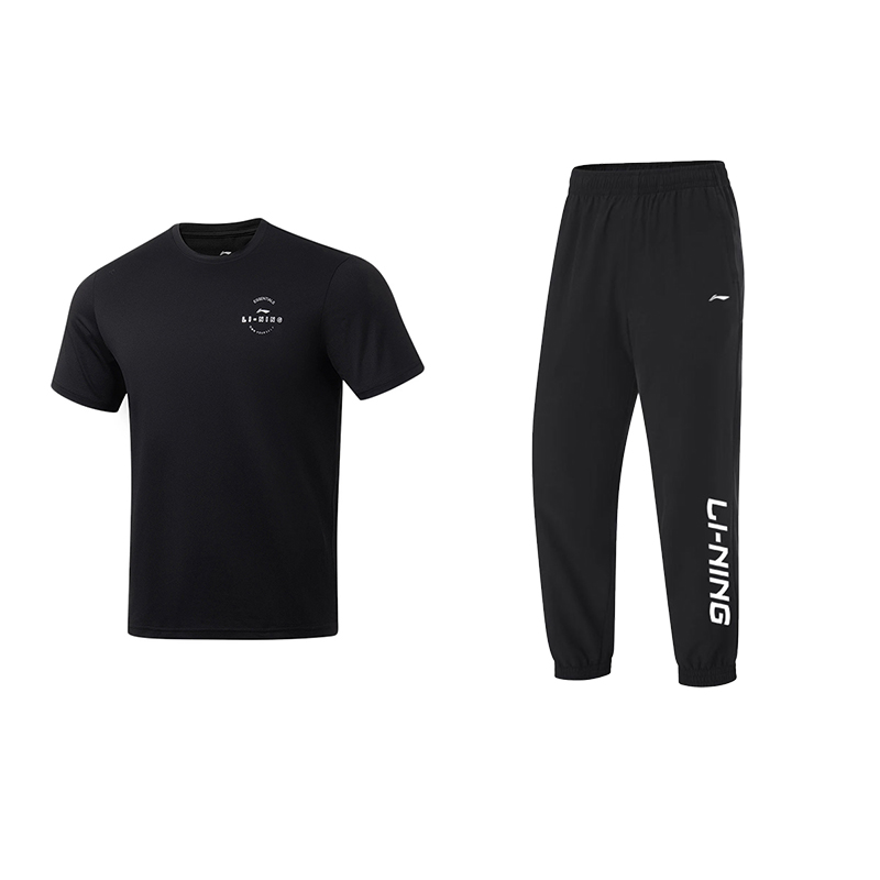 

LINING Повседневная спортивная одежда унисекс черная