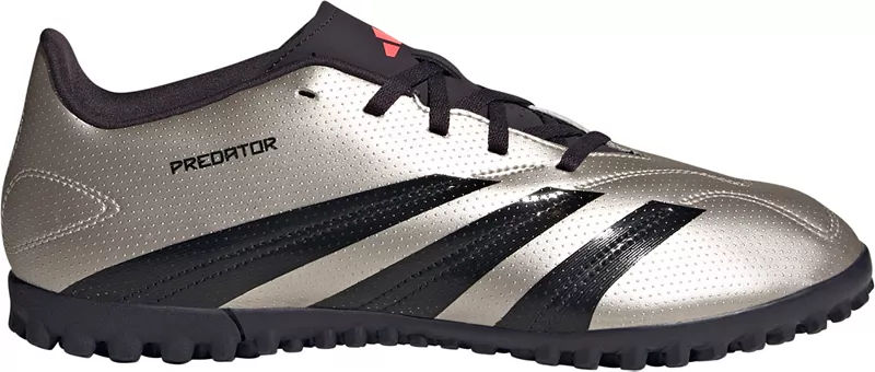 Футбольные бутсы Adidas Predator Club Turf, цвет Silver/Black