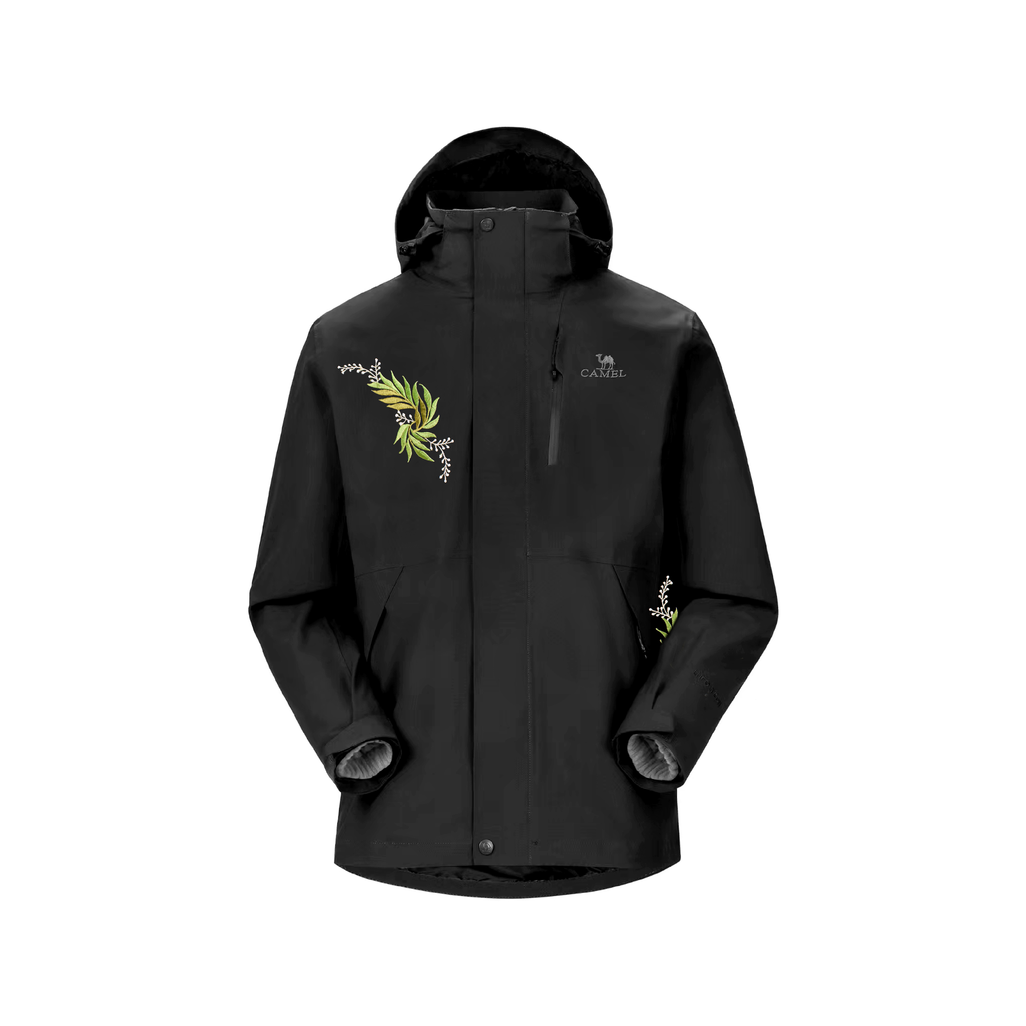 

Ветровка All weather Mountain Versatile Urban Living/Travel/Commuting Unisex CAMEL, phantom черный