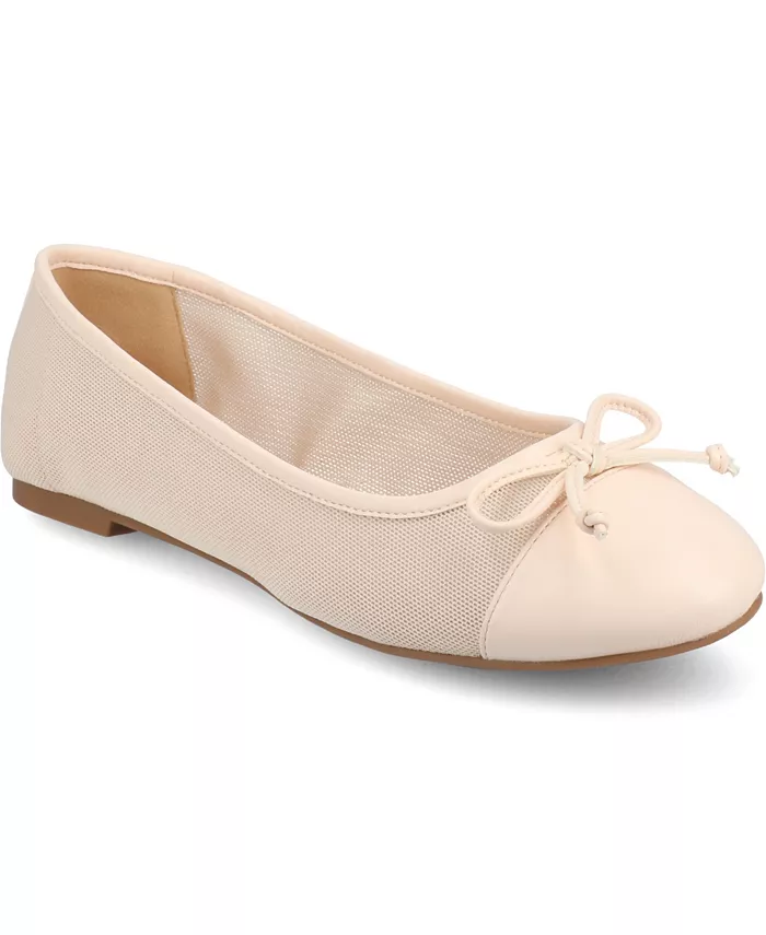 Женские балетки Kaiah с мыском Journee Collection, розовый