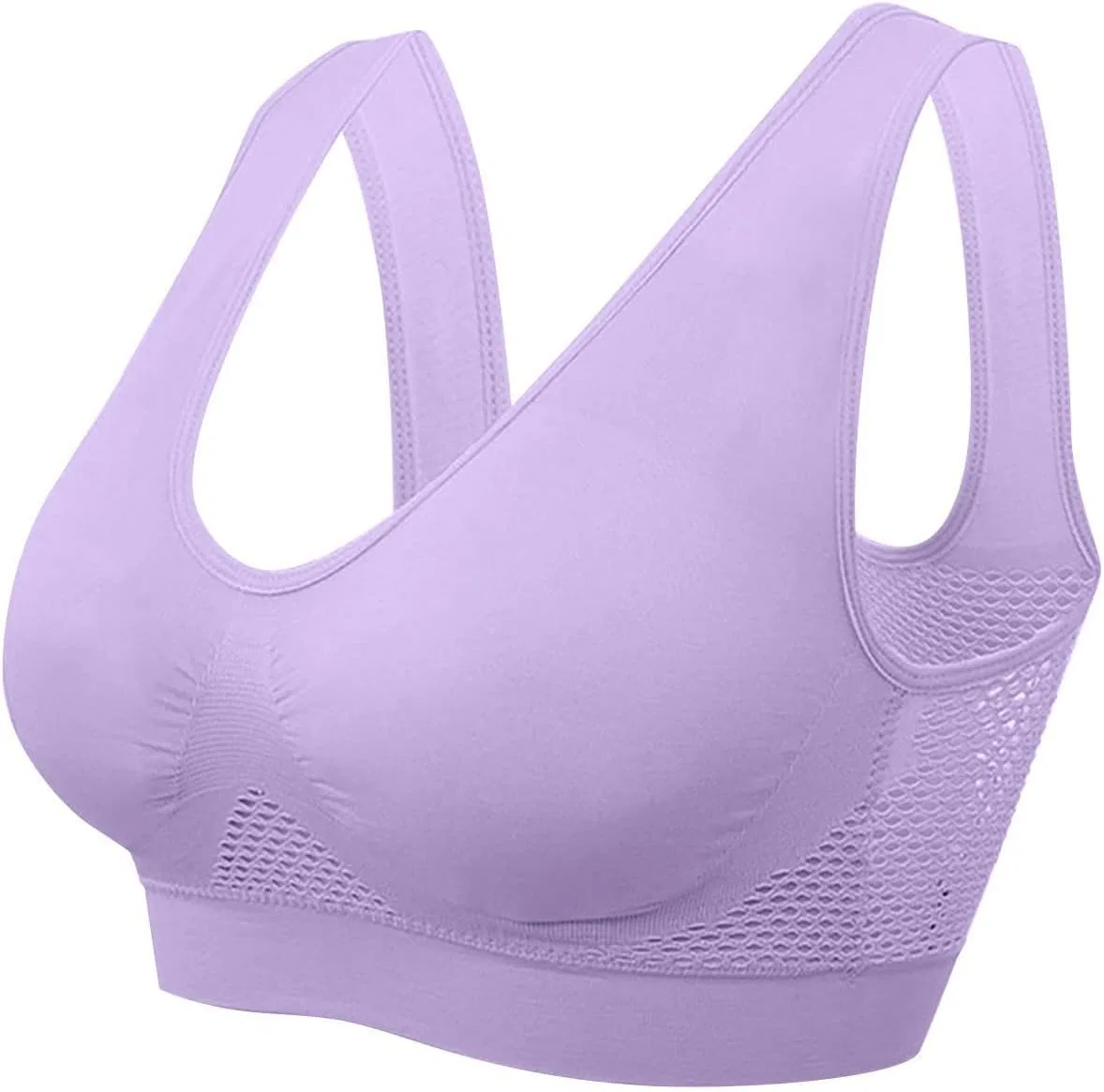 Спортивный бюстгальтер Breathable Cool Liftup Air Bra, женский, фиолетовый