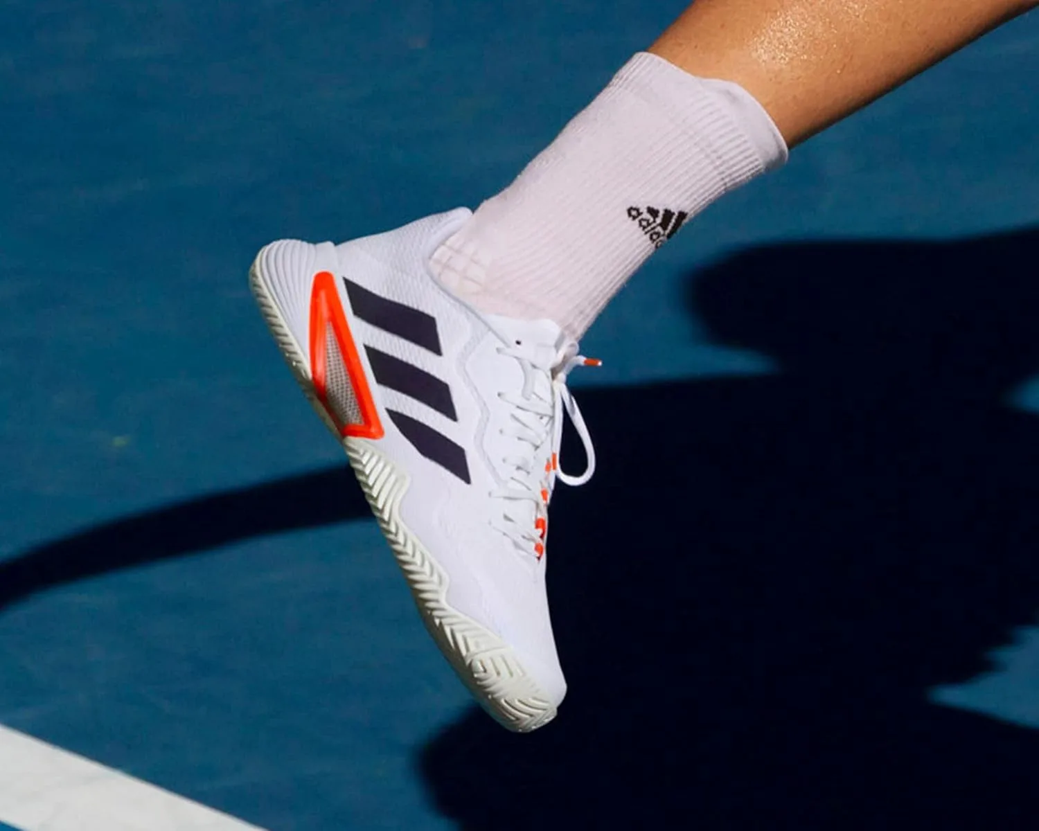 Универсальные кроссовки Barricade M-Low (не для футбола) adidas, красный — фото 2