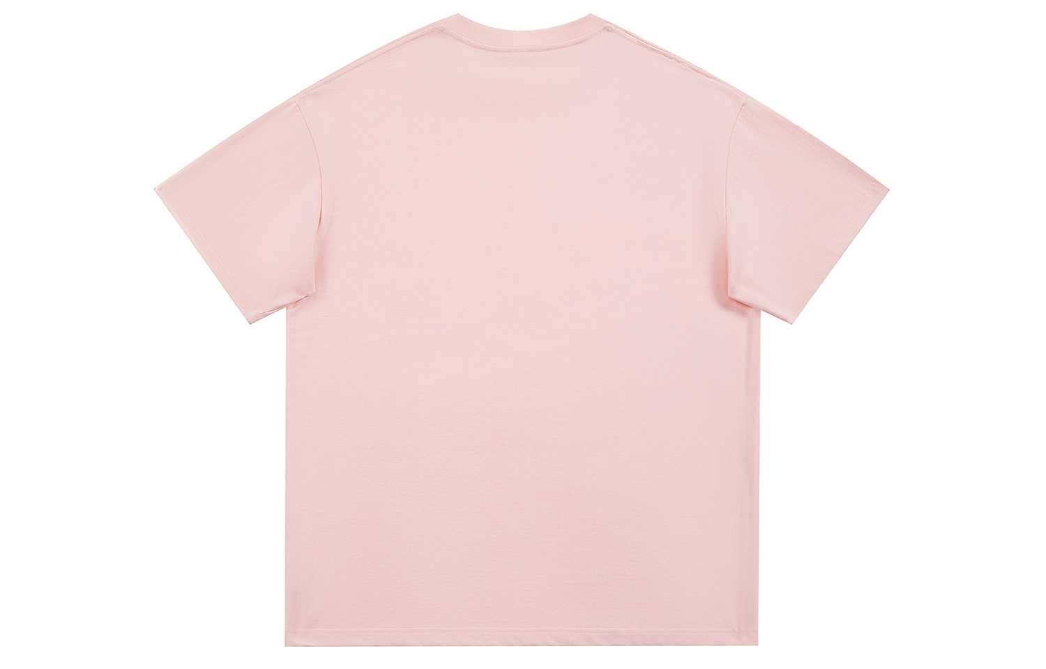 

Футболка с коротким рукавом Unisex с ожерельем PEIMENG, розовый