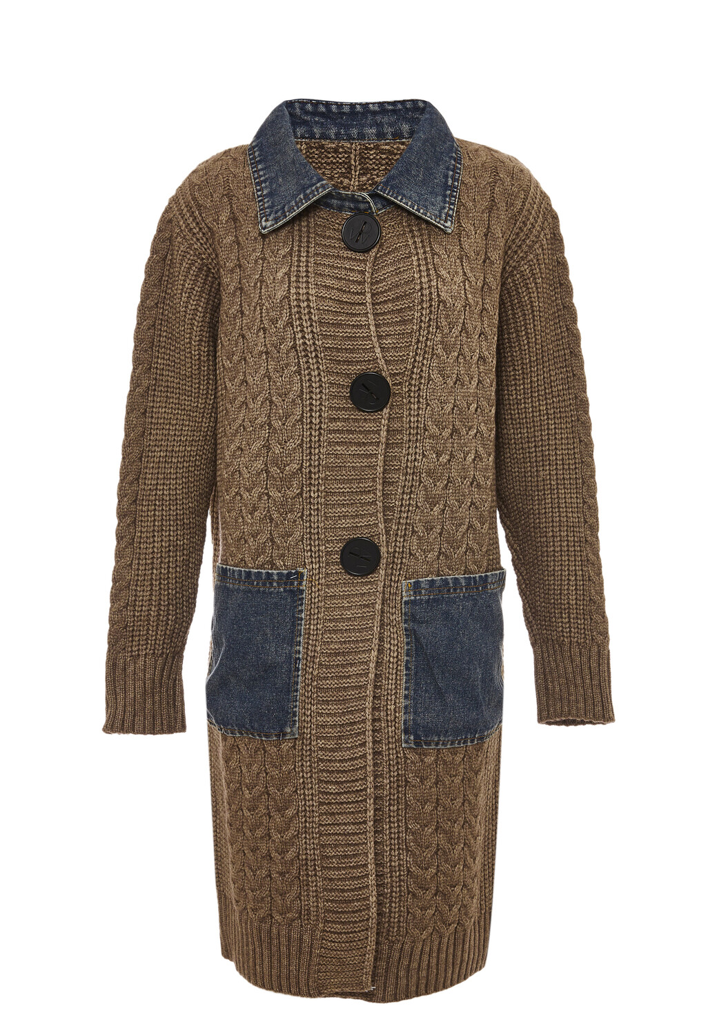 

Толстовка RISA Strickjacke, кофе
