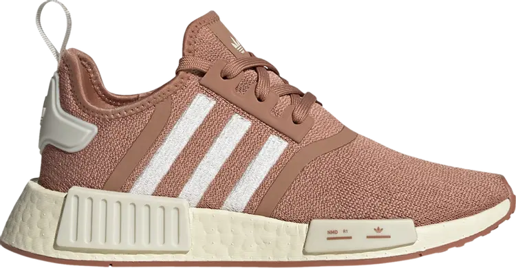 

Кроссовки Wmns NMD_R1 'Clay Strata Off White', коричневый