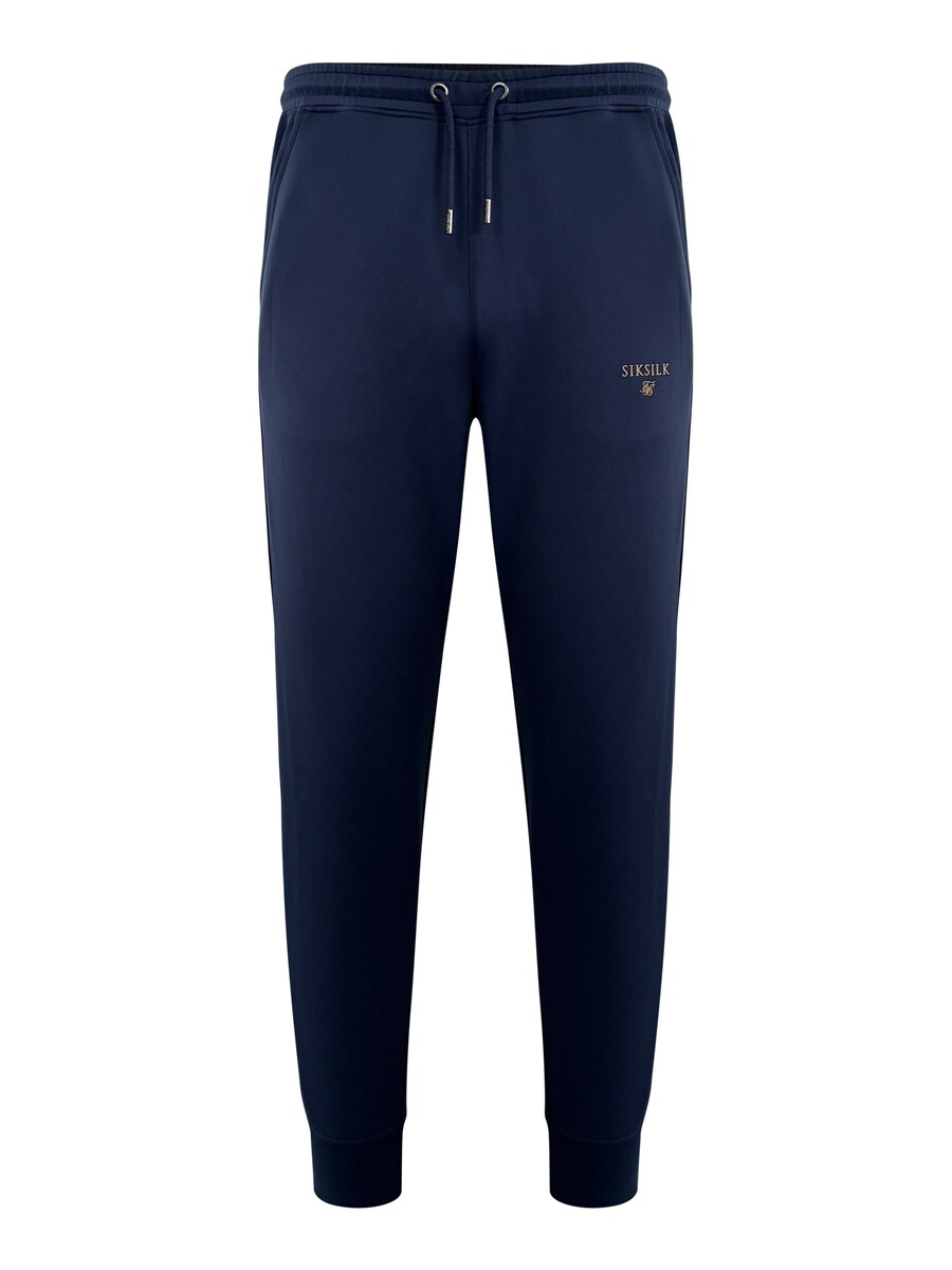 

Зауженные брюки SikSilk, темно-синий
