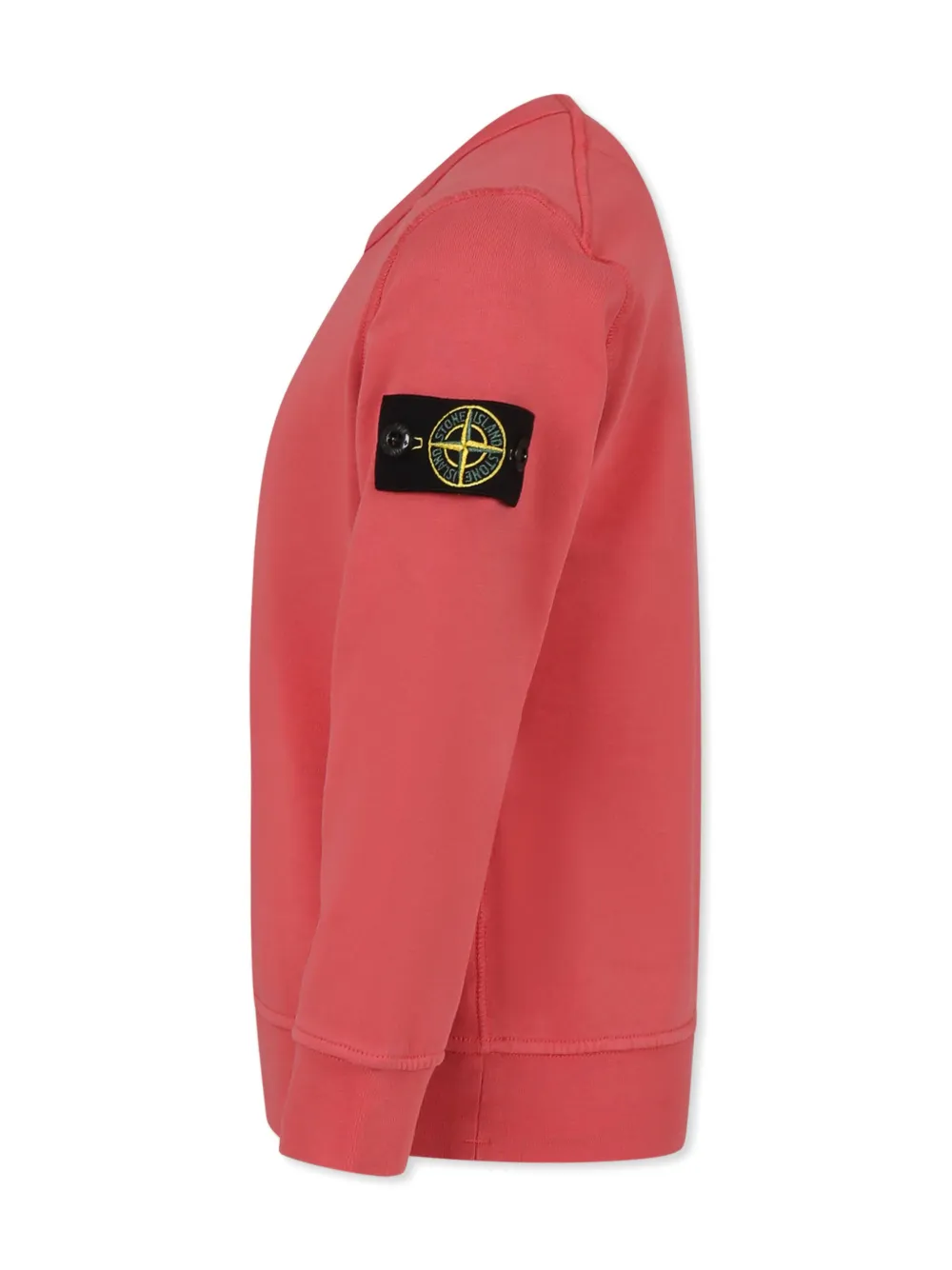 Толстовка из органического хлопка Stone Island Junior, красный — фото 3