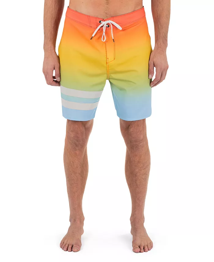 

Мужские шорты для плавания Phantom Eco Block Party Boardshorts Hurley, оранжевый