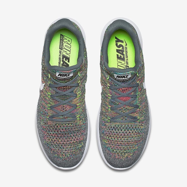Кроссовки Nike LunarEpic Low Flyknit 2 'Multicolor', разноцветный — фото 3