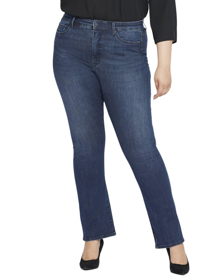 

Бесшовные джинсы NYDJ Plus Precious Bootcut, синий
