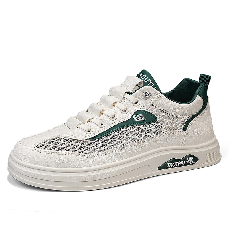 

Низкие мужские кроссовки King Jinmai, Beige Green