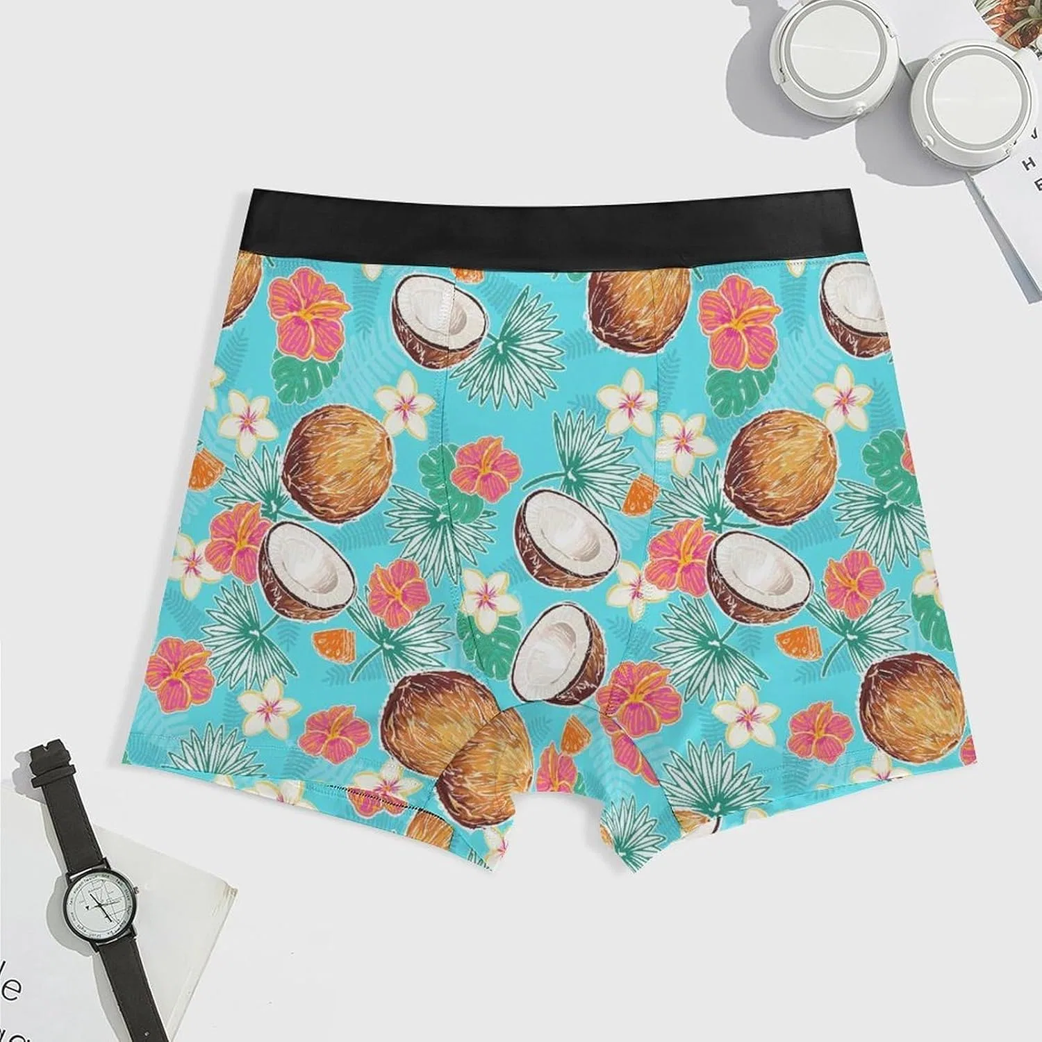 Боксеры Novelty Banana Duck, Hawaiian Coconut — фото 3
