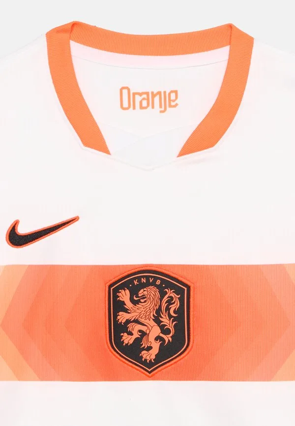 Выездная футболка сборной нидерландов на стадионе knvb Nike Performance, White/Hyper Crimson/Black — фото 4