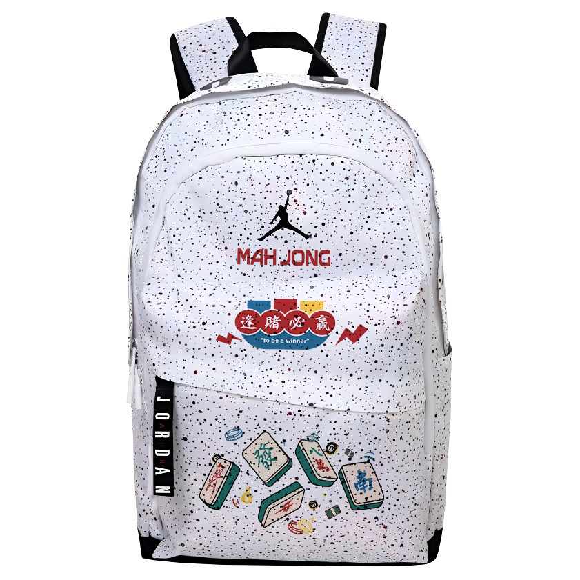 

Jordan Полиэстеровый рюкзак унисекс белый, Win Every Bet