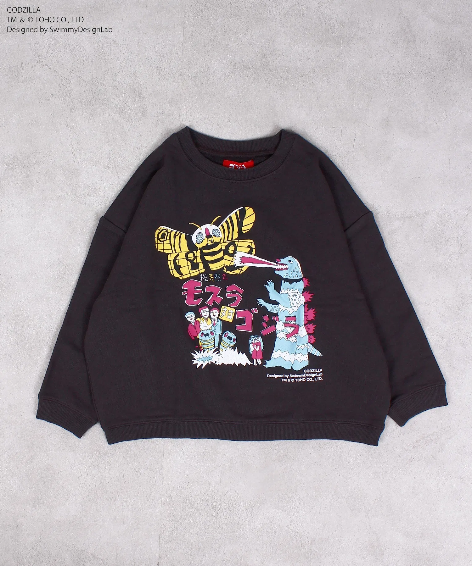 [Swimmy Design Lab x Godzilla] Эксклюзивная толстовка с принтом — фото 3