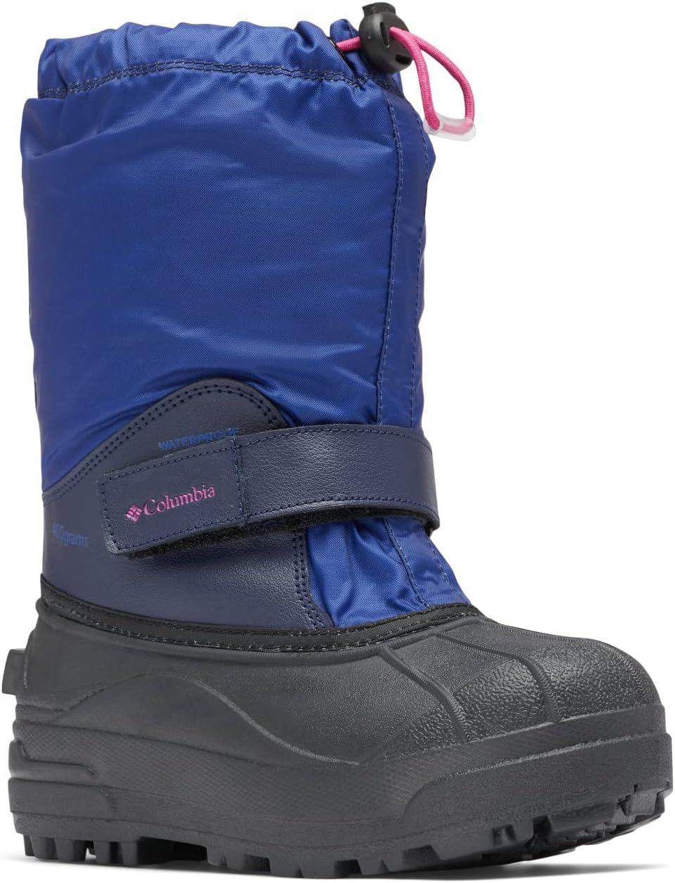

Columbia unisex-child Powderbug FortySnow ботинки, Dark Sapphire/Wild Fuchsia