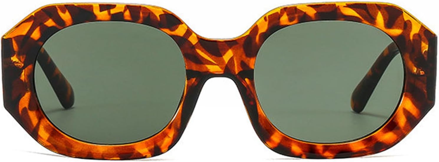 

Солнцезащитные очки Helena Retro увеличенного квадратного размера для женщин и мужчин, модные очки в стиле 90-х, массивные многоугольные солнцезащитные очки с защитой UV400, C3