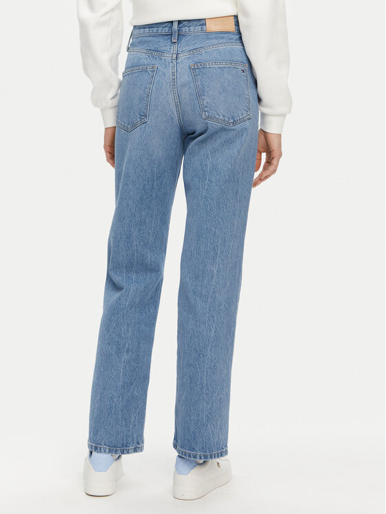 Джинсы свободного кроя WW0WW45922 Tommy Hilfiger, синий — фото 3