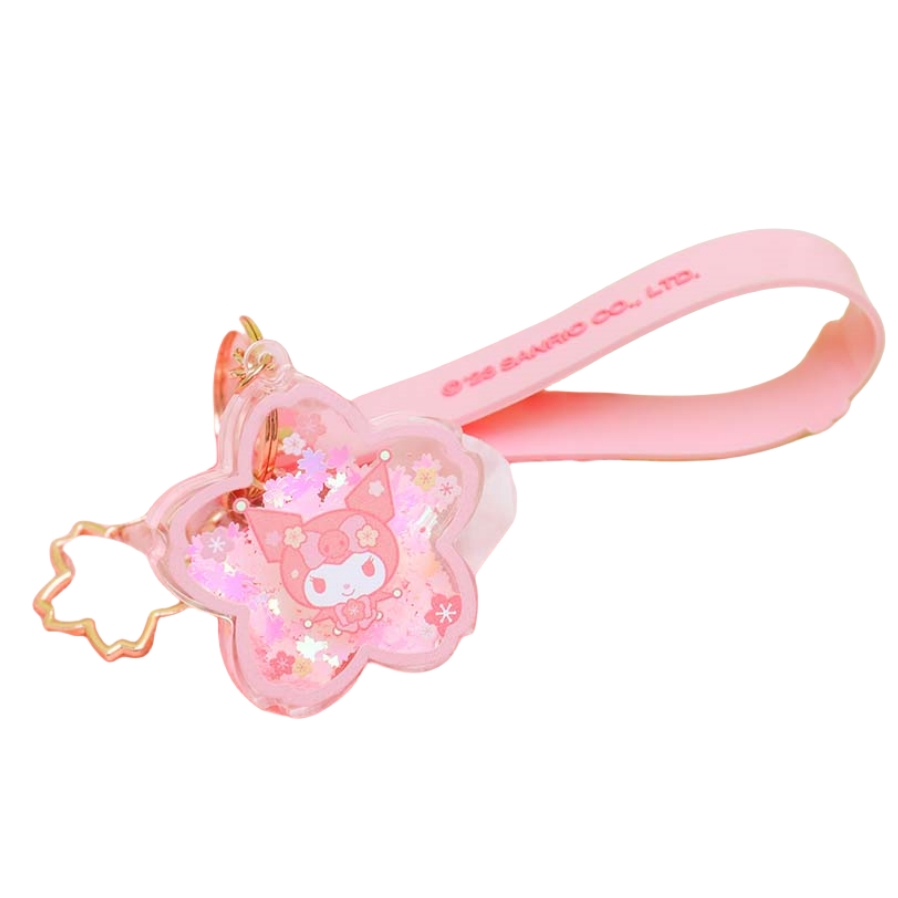 

Sanrio Подвеска Hello Kitty My Melody для женщин, Kuromi--Cherry Blossom Seasonal Oil Pendant