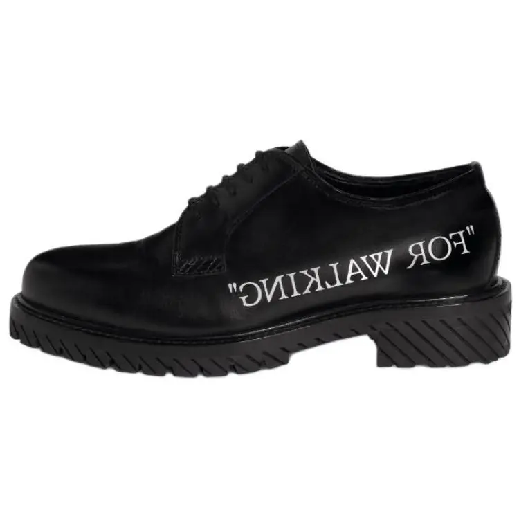

OFF-WHITE Туфли дерби с круглым носком OFF WHITE для ходьбы