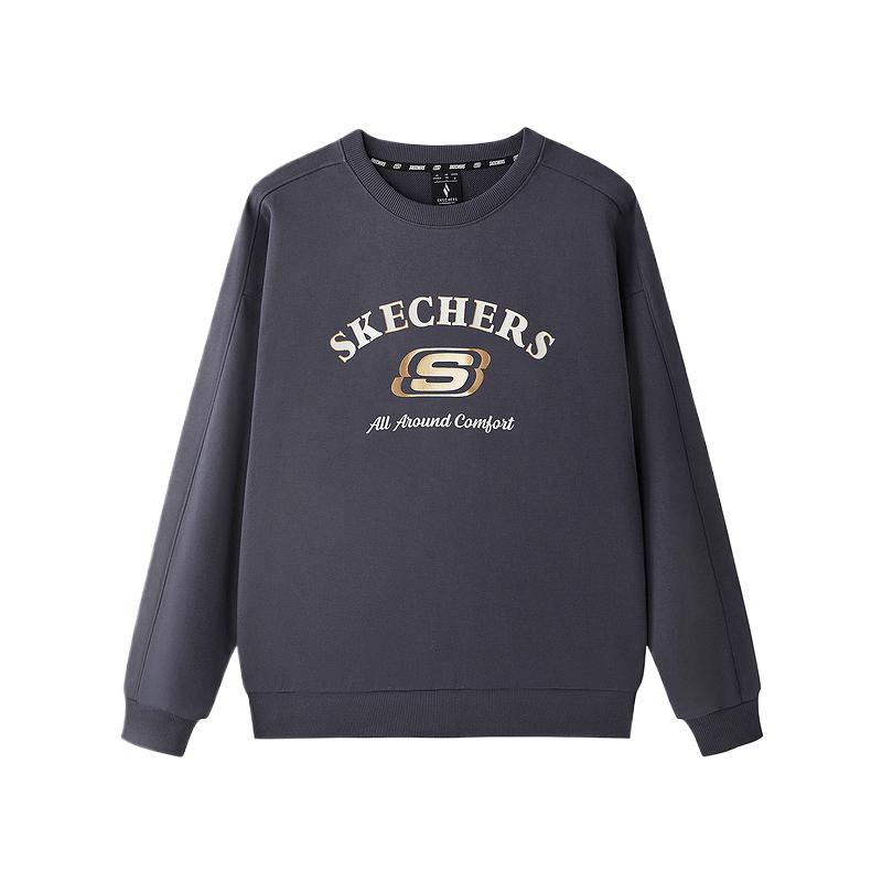 

Новогодний свитшот Unisex Odyssey Gray Skechers, серый