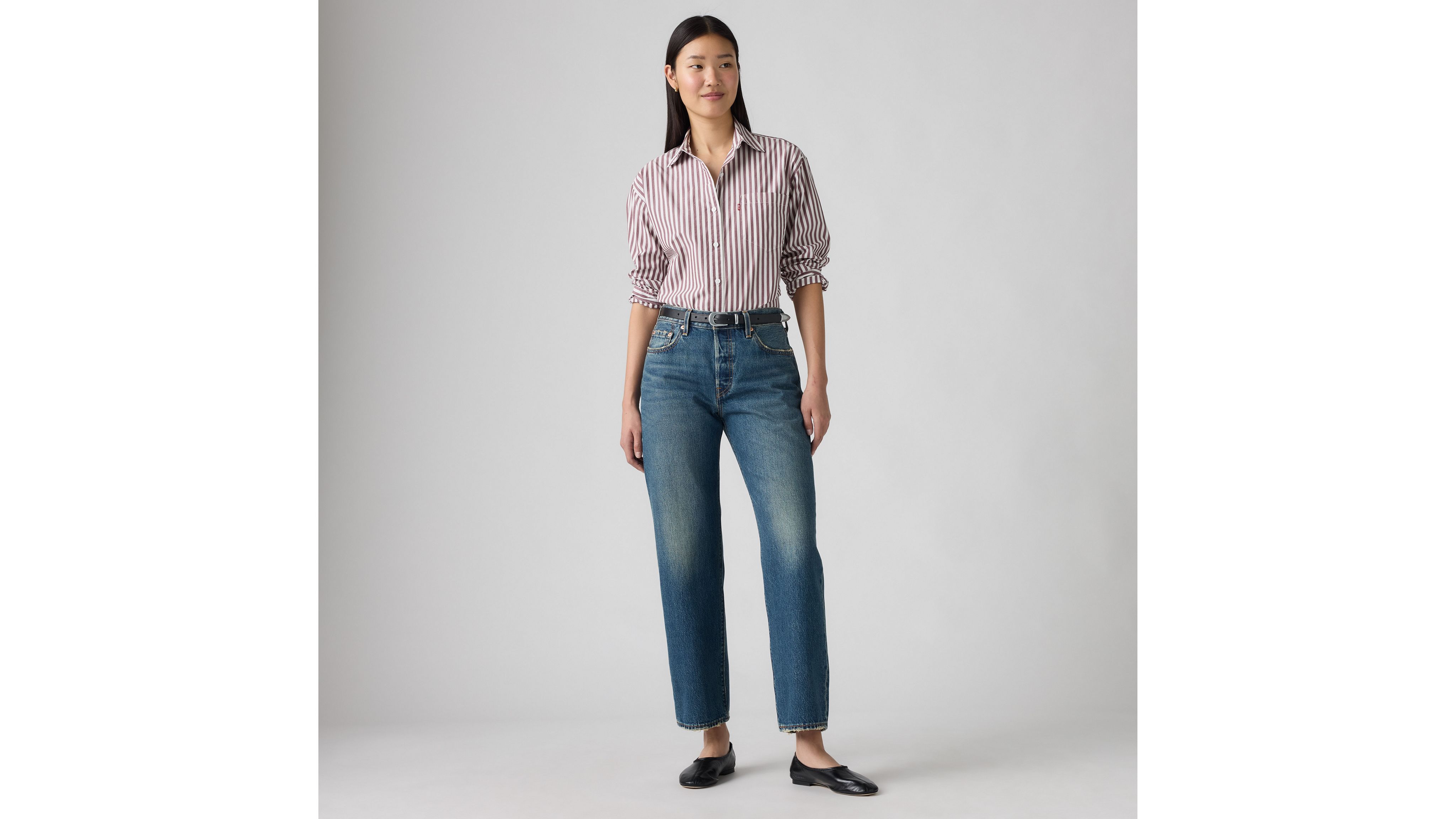 

Женские джинсы 501 90-х годов длиной до щиколотки Levi's, Vanity Agenda - Medium Wash