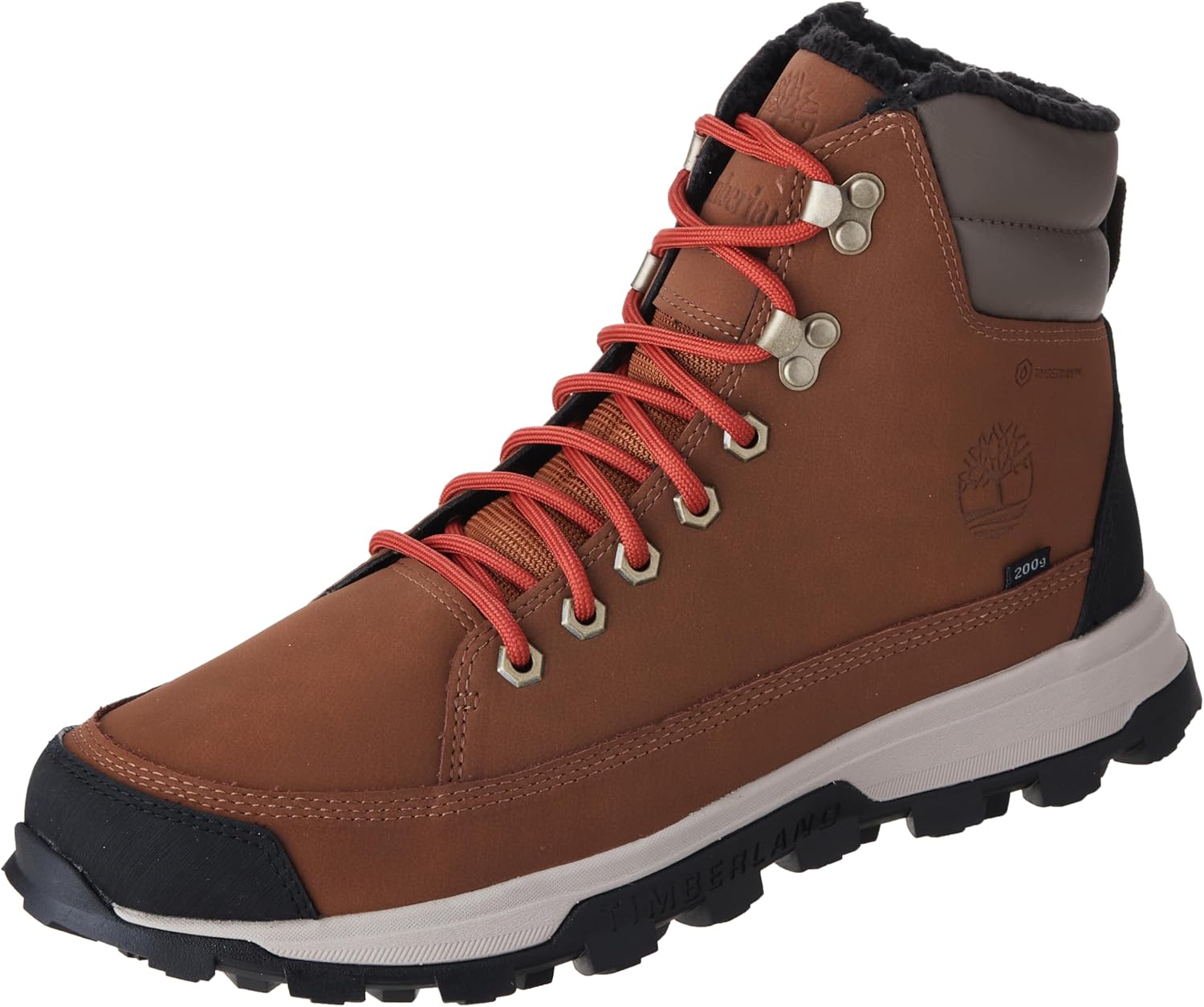 

Timberland мужские Treeline Sport Waterproof утепленные треккинговые ботинки, Rust Leather