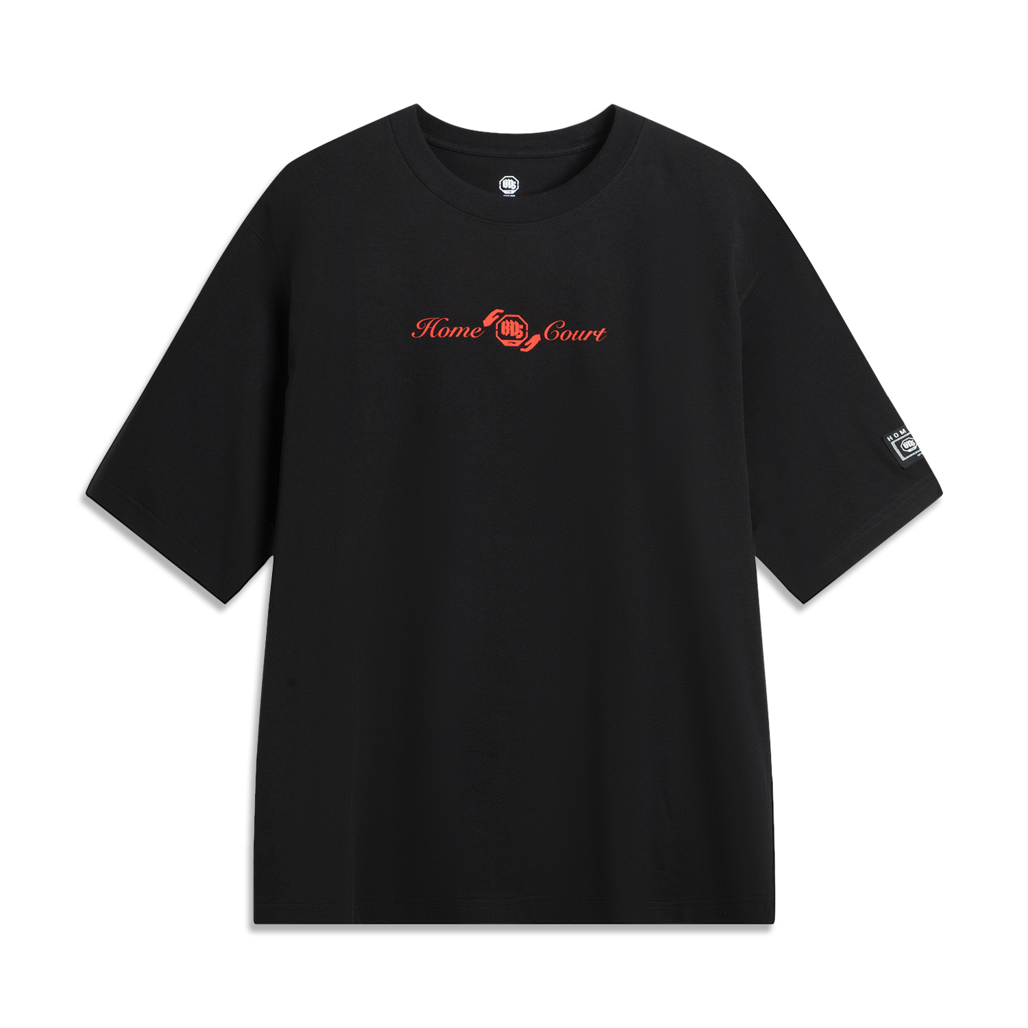 

LINING Футболка мужская черная, Черный, LINING Футболка мужская черная