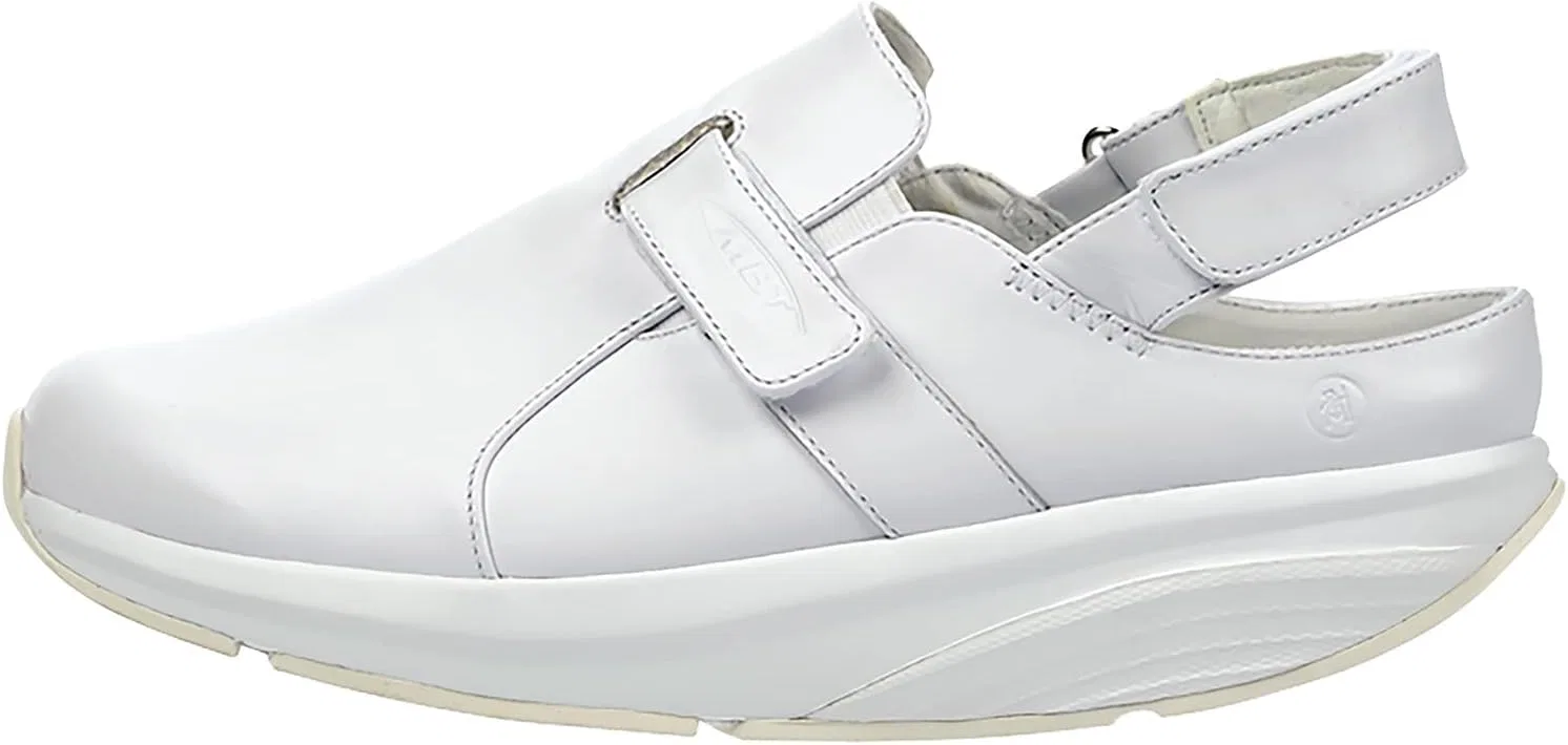 MBT Flua Clogs, White