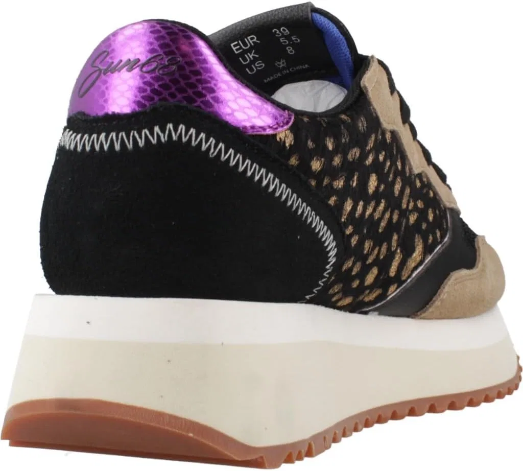 Кроссовки SUN68 Unisex Big Ally Animalier, Black — фото 3